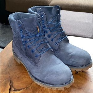 Navy Blue Men’s Timberlands Size 10.5